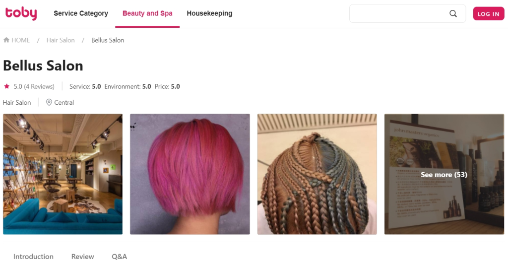 Bellus Salon - The 5-star Japanese Salon on Toby