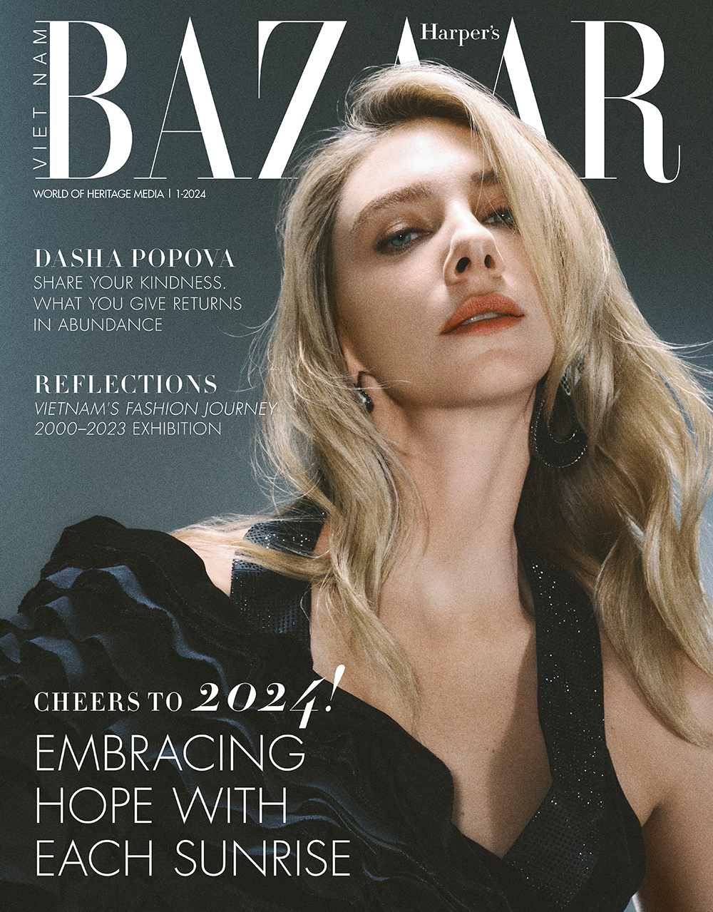 Dasha Popova Hair by Tomo Numayama