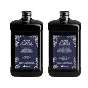 Davines – Heart of Glass – Silkening Shampoo + Rich Conditioner Bundle